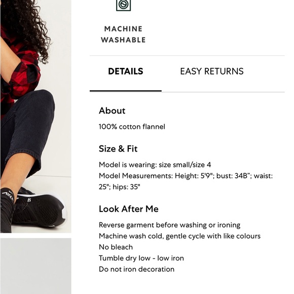 Roots plaid shirt - Picture 4 of 4